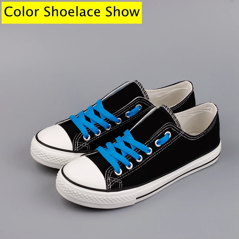 Высокое качество на плоской подошве широкий холст шнурки для обуви шнурки модные Небесно голубой цвет обувь шнурки для женщин мужчин