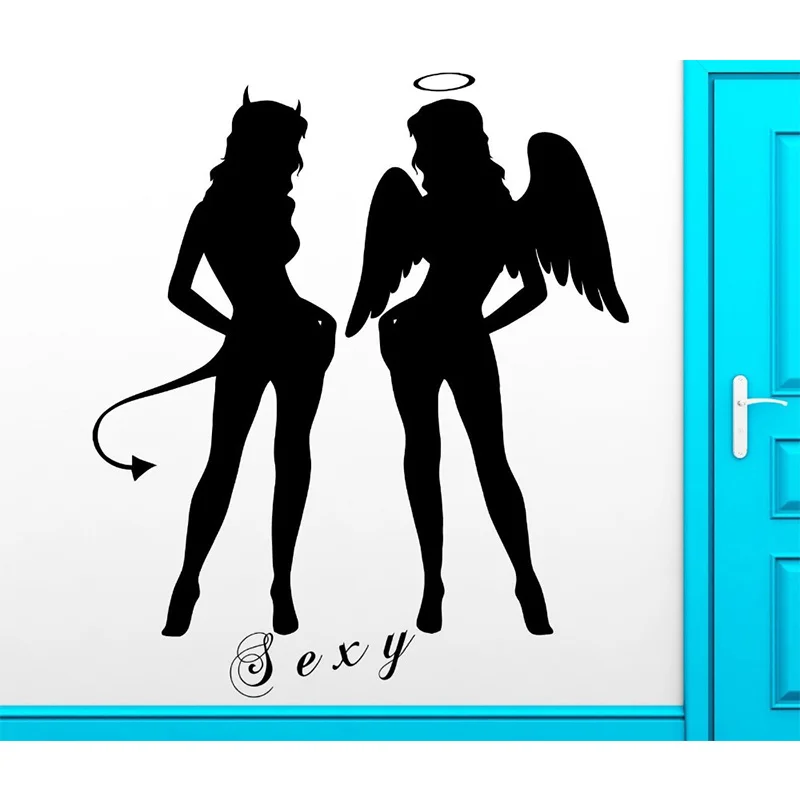 Sexy Girl Club sticker desnudo etiquetas engomadas de la pared del vinilo pegatina Quadro parede decor mural sexy Girl sticker