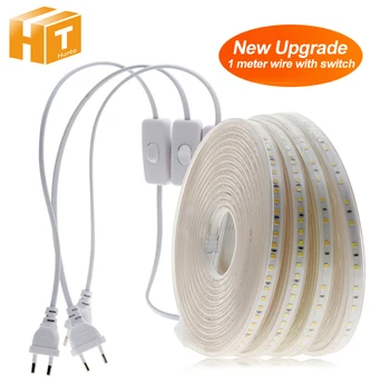 220V LED Strip 2835 High Safety High Brightness 120LEDs m Flexible LED Light Outdoor Waterproof Innrech Market.com