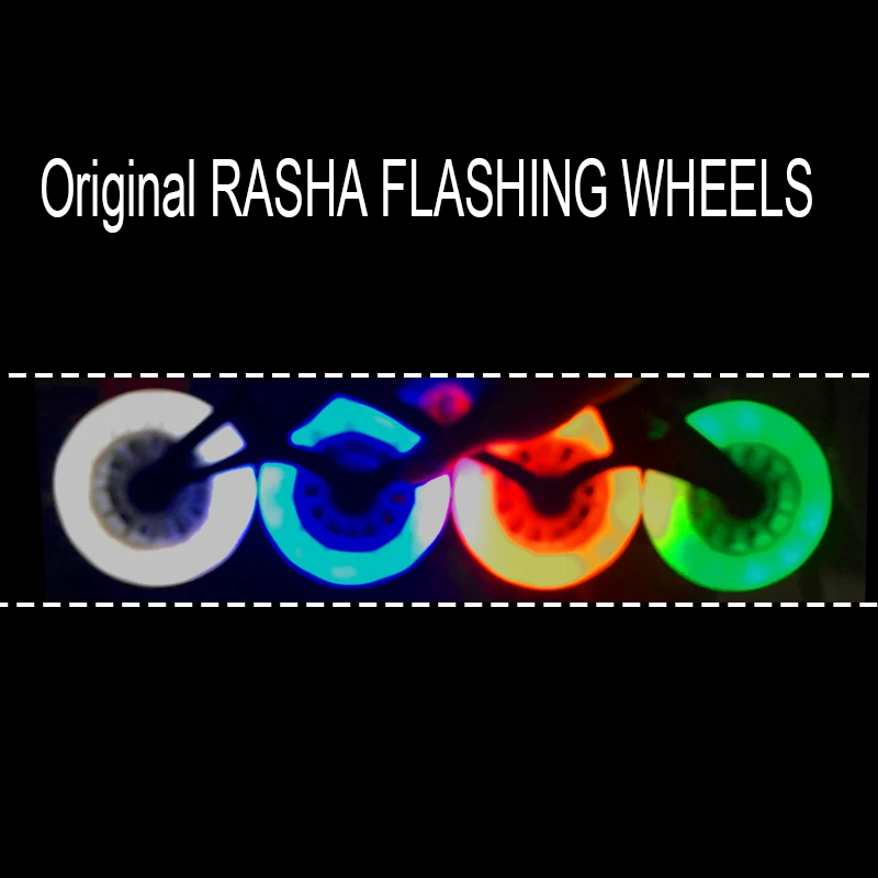 90mm 100mm 110mm Skating Flash Roller Wheels Led Sliding Skate Wheels