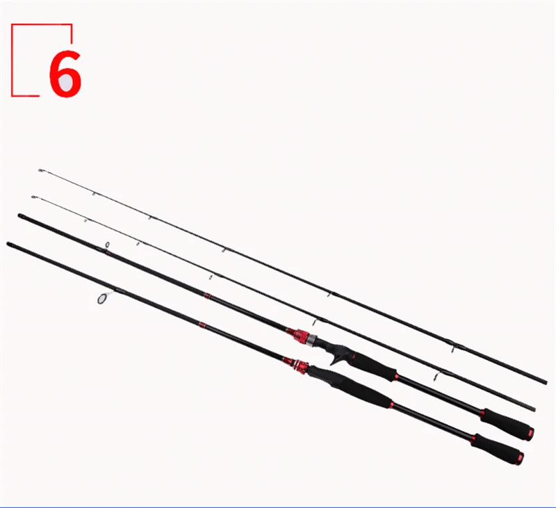 3 шт./компл. 1,8 м 2,1 М удочка 2 секции приманка стержень из углеродистого волокна литые стержень хорошее качество удочка EVA ручка