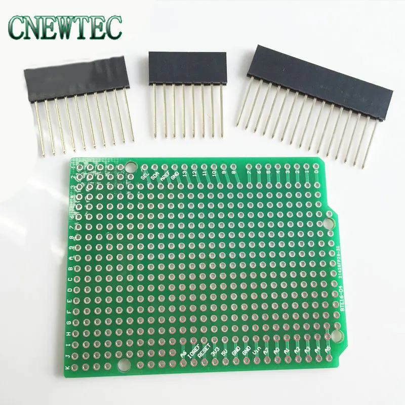 Прототип PCB для UNO R3 Щит DIY bte16-04 15 мм PIN Глава версия