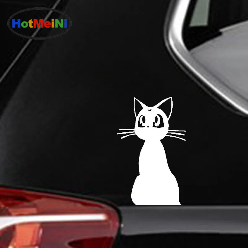 

Car Sticker Sailor Moon Cute Pet Cat Lady Silhouette SUV Window Bumper Door Laptop Kayak Canoe Lovely Decal HotMeiNi 12.7*8.2 cm