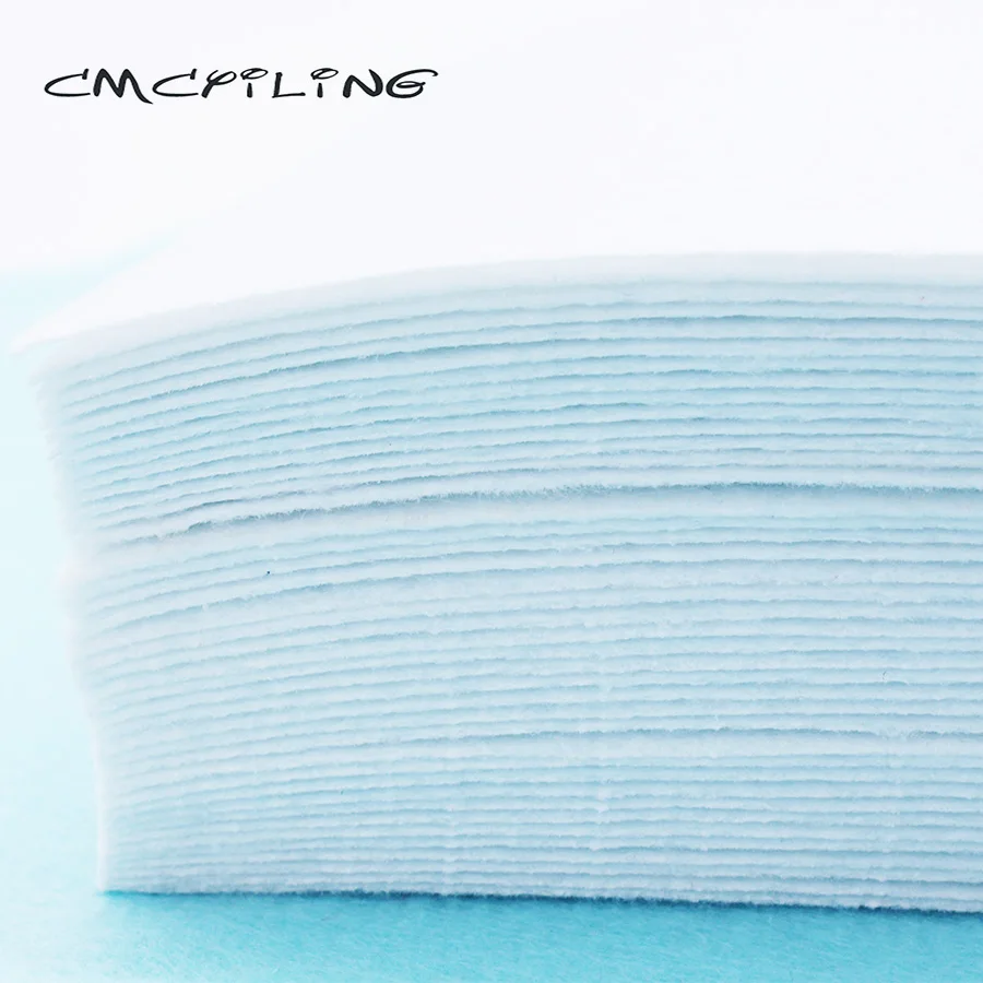 CMCYILING 40 шт./лот 20*20 см белая войлочная ткань толщина 1 мм полиэфирная для шитья