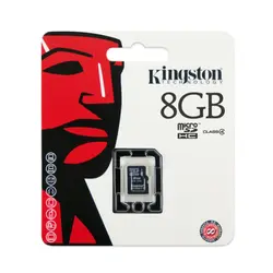 Kingston technology 8 ГБ microSDHC, 8 ГБ Tarjetas de memoria MicroSDHC, Negro