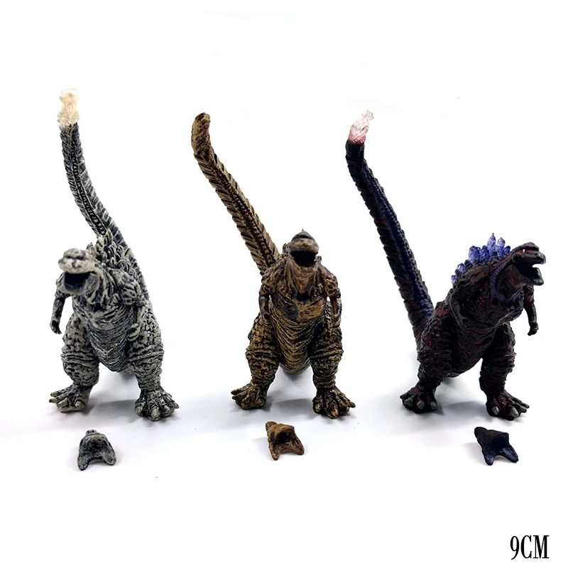 

godzilla figure toys model limited Second generation Monster Action Figure Movable doll Model Toy Jongens Kid Kind Speelgoed 9CM