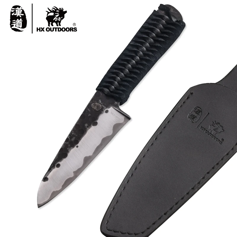 HX OUTDOORS camping knife brand high carbon stainless steel blade survival knife tactical