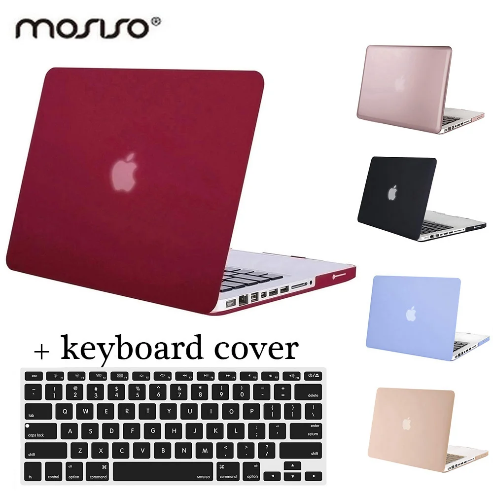 Mosiso Laptop Cases for Macbook Pro 13 15 with CD Drive A1278 A1286