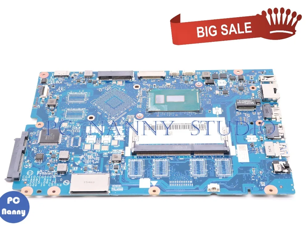 

Материнская плата PCNANNY 5B20K40900 для ноутбука lenovo Ideapad 100-15IBD, системная плата для ПК, ноутбука с диагональю 2,2 ГГц, протестирована