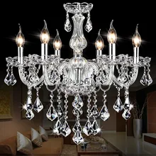 Роскошная люстра из чистого хрусталя K9 4/6/8/10/12/15/18 ручек на выбор, хрустальные люстры