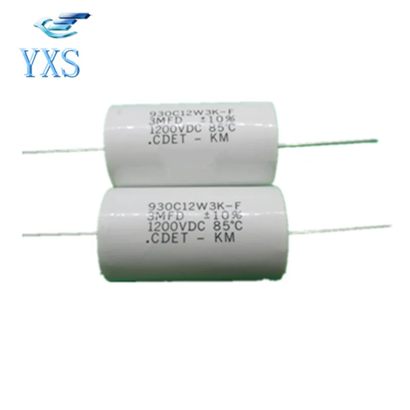CDE 3UF 1200VDC Noninductive Capacitor 930C12W3K-F Absorption | Электроника