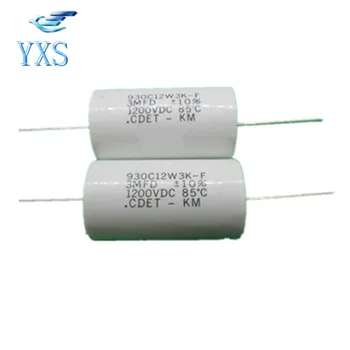 

CDE 3UF 1200VDC Noninductive Capacitor 930C12W3K-F Absorption Capacitor