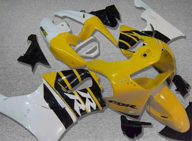 Км Пользовательские ABS мотоцикл обтекатель для 1998 1999 CBR 900RR 919 98 99 CBR919RR RR желтые