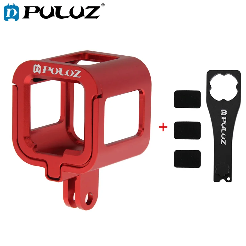 

PULUZ Housing Shell For GoPro Hero6 Aluminum Alloy Protective Cage+Insurance Frame 6.5*4.4*4cm Housings For Go Pro HERO5