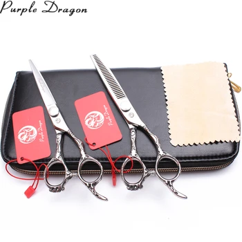 

1Pair 6" 17.5cm 440C Cutting Scissors Thinning Shears Barber Shop Salon Hair Scissors Professional Hairdresser's Scissors Z9008