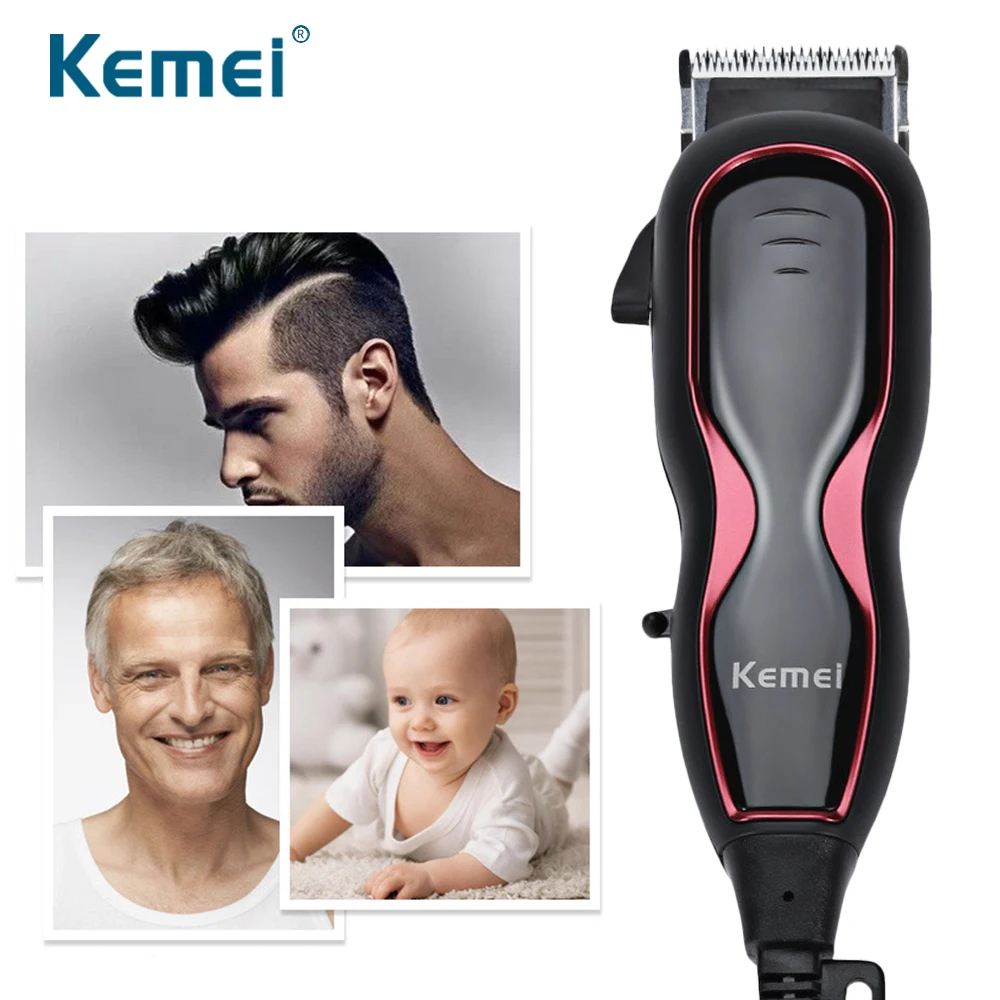

Kemei Multi Professional Electric Hair Clipper Trimmer EU Plug Hair Cutting Machine Haircut Rechargeable Men Styling Tools