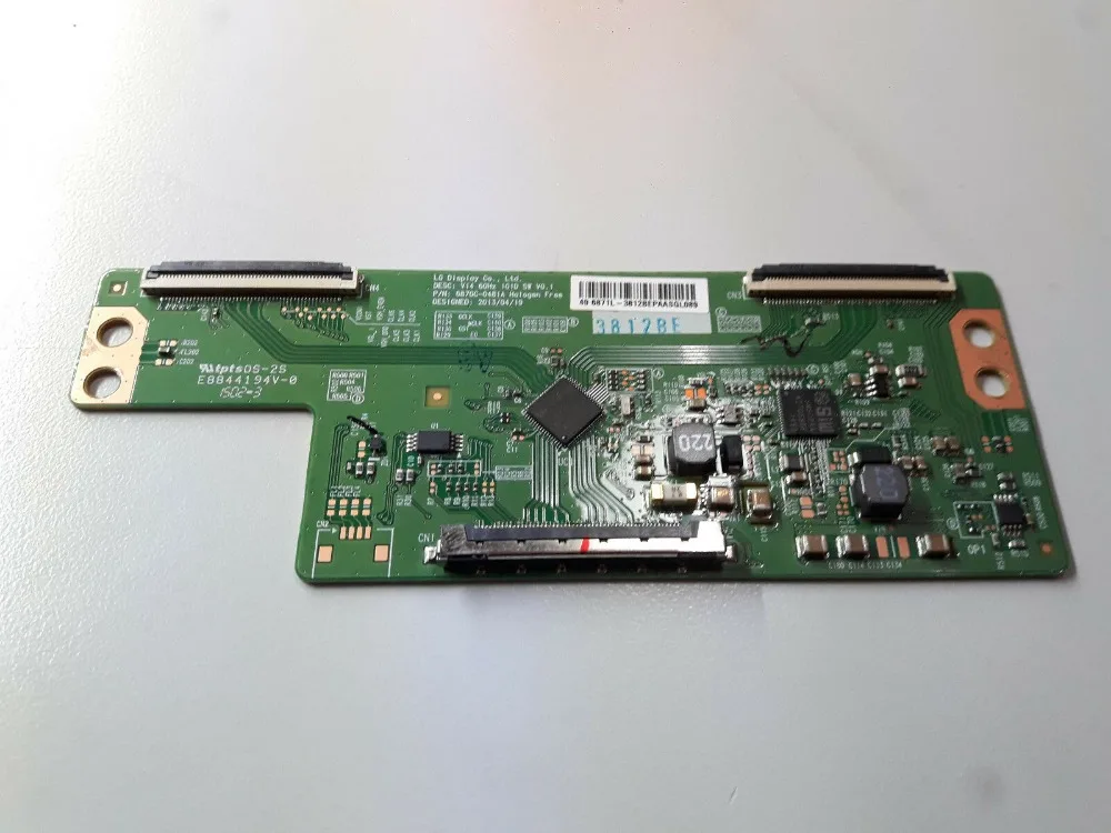 Оригинальная логическая плата TCON для LG T Con Board 6870C 0481A V14 60HZ IGID SW V0.1 бесплатная