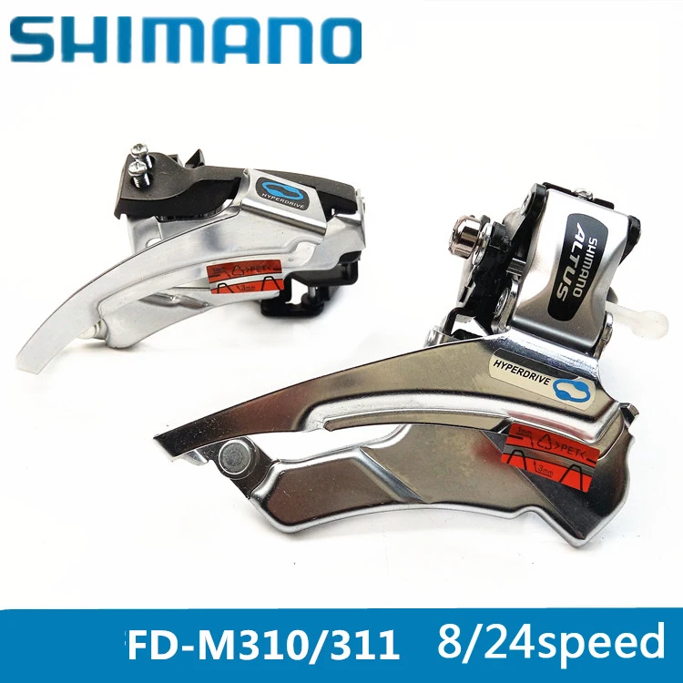 SHIMANO ALTUS FD M310/311 передний переключатель MTB велосипед горный запчасти для 3x8S 24S
