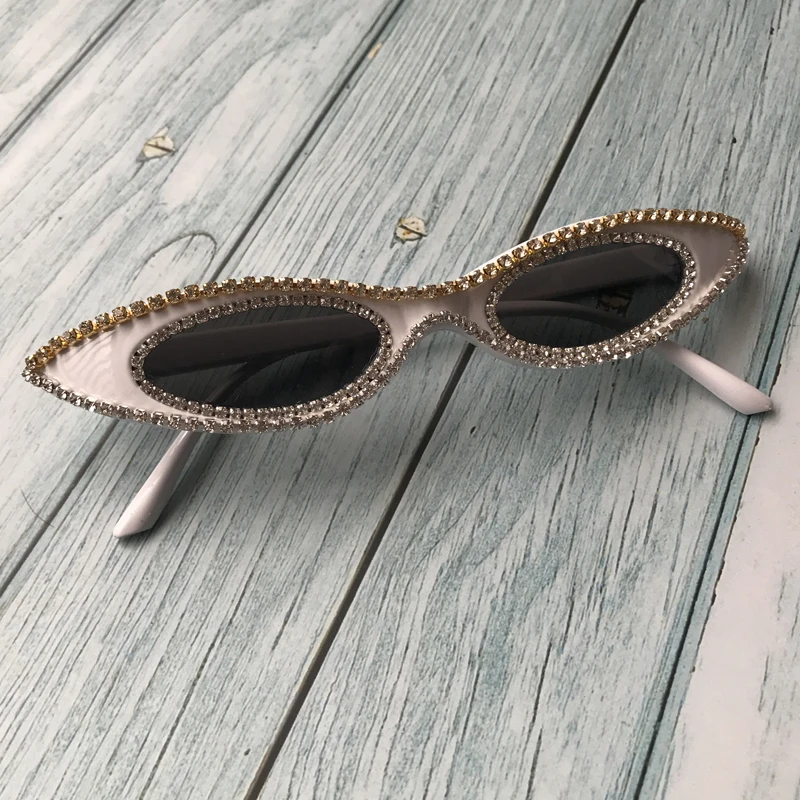 ZAOLIHU, сексуальные женские солнцезащитные очки "кошачий глаз", роскошные солнцезащитные очки с бриллиантами, UV400, вечерние очки, горячая распродажа, ручная работа, oculos de sol