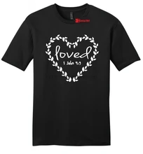 Amado religioso dos homens macio t camisa jesus vintage bíblia cristã m 234xl v196 legal casual orgulho t camisa unisex nova moda