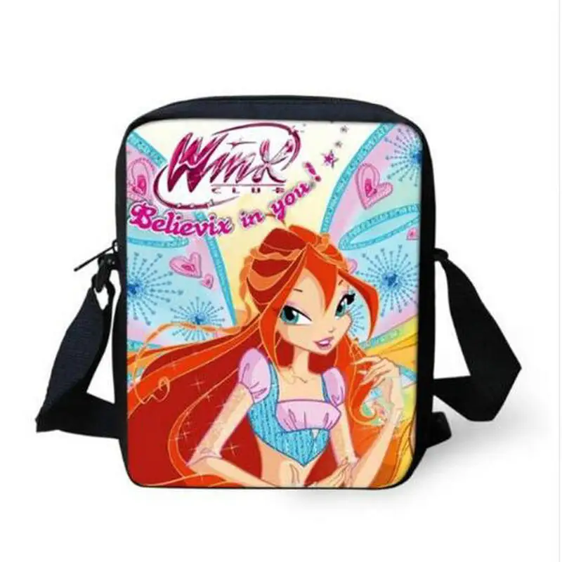 

Cute Cartoon Winx Club Girls School Bags Small Children Book Bag for Kindergarten Women Shoulder Bag Kids Mochila
