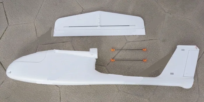 

Skywalker 1680 RC Plane Fuselage Recommended Wing Type Skywalker 1680 1800 1880 Black White is for Aero competition EPO Airplane