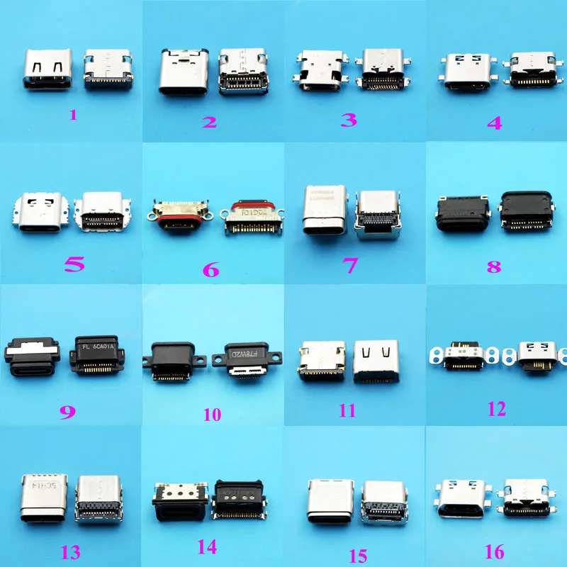 180 шт USB 3 1 Тип C разъемы гнездовые розетки для мобильного телефона версия