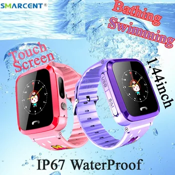 

Smarcent V59 Waterproof Child GPS Tracker Smart boys girls Watch SOS Positioning Anti Lost For Kids Can Swimming And Bathing