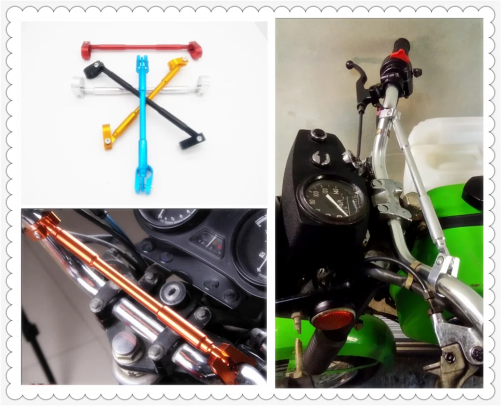 

Motorcycle faucet handlebar reinforcement rod crossbar for BMW F800GT F800R F800S F800ST HP2 EnduRo HP2 Megamoto