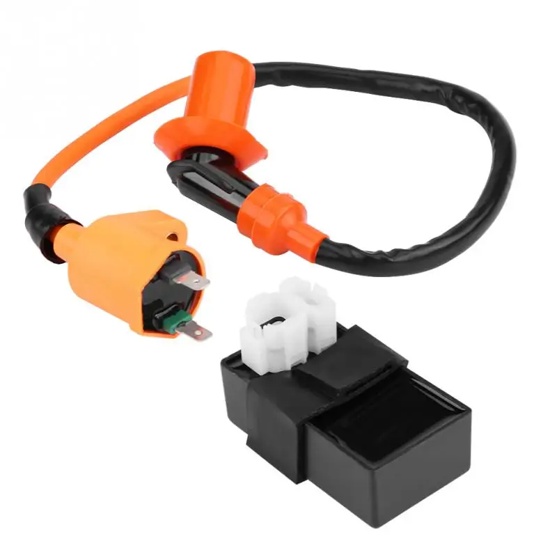 

2Pcs Ignition Coil DC CDI Box Kit for Kymco SYM Vento Scooter GY6 Engine 125CC 150CC Ignition Coil CDI Box Motor Accessories New