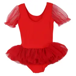 Детское трико для девочек балетная танцевальная юбка-пачка танцевальные костюмы балетные платья