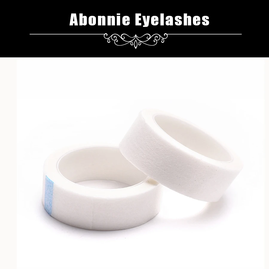 Abonnie Lashes, профессиональные ресницы для наращивания, микропорная бумага, медицинская лента под ресницами, лента