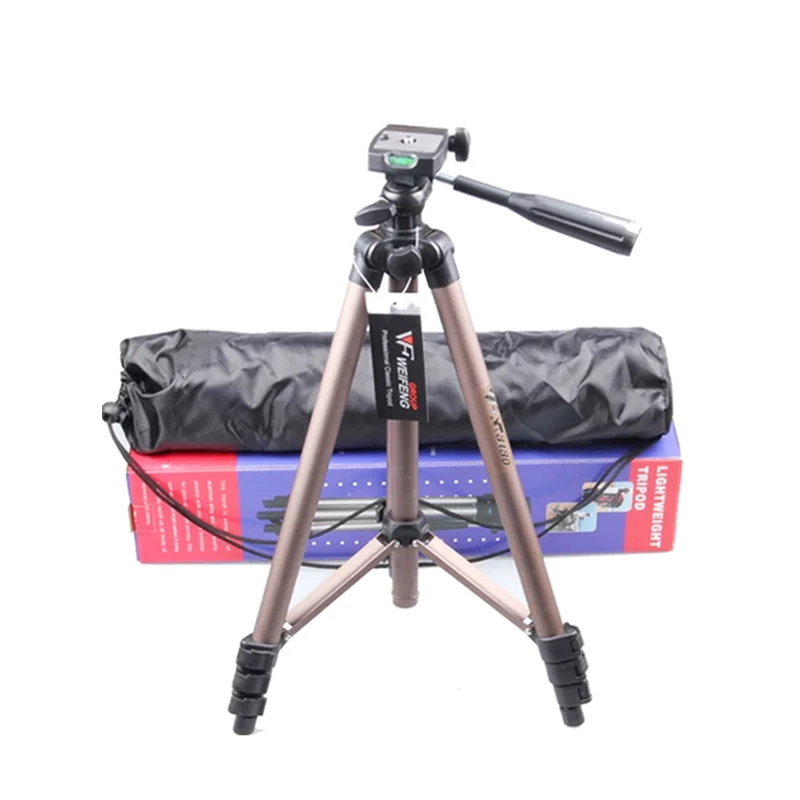 AODIAN AODIN Portable Lightweight Aluminum Alloy Projector Tripod 4 Foot Camera projector bracket Rocker Arm Carry Bag Universal-06