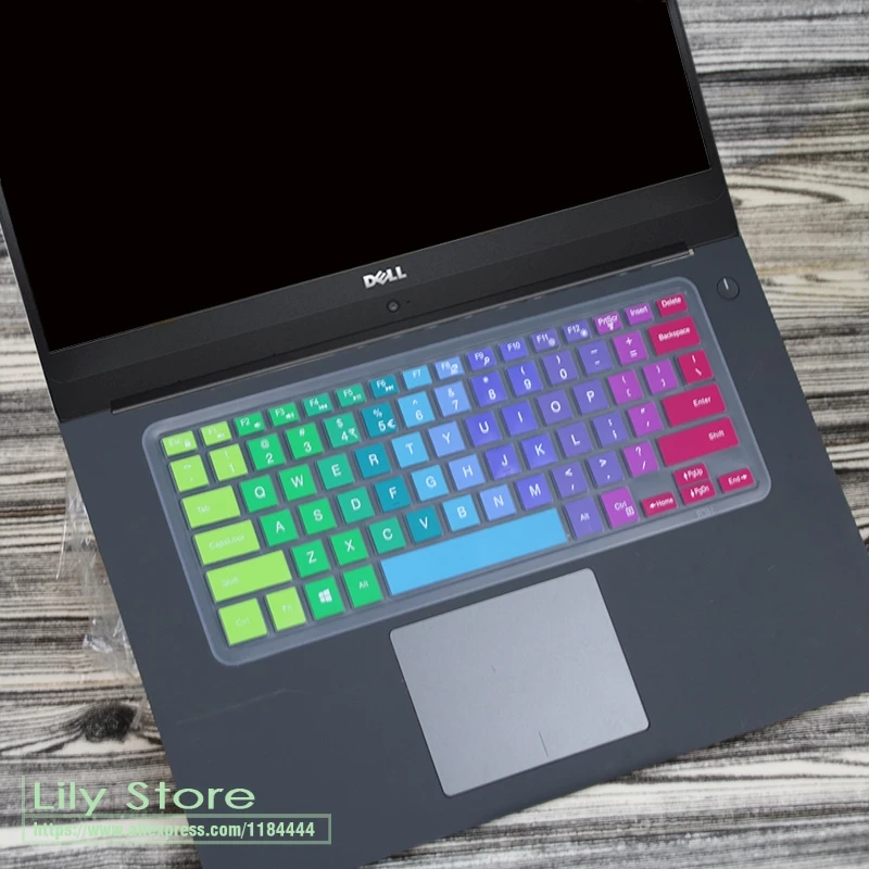 Силиконовые I5378 5379 7000 7370 7373 7368 7378 для Dell Inspiron 13 5000 13,3 дюймов чехол для клавиатуры ноутбука Защитная крышка