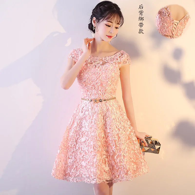 Банкетные платья цвета шампанского в восточном стиле, китайские винтажные Свадебные платья Cheongsam, элегантные вечерние платья размера плюс XS-XXXL - Цвет: style 2