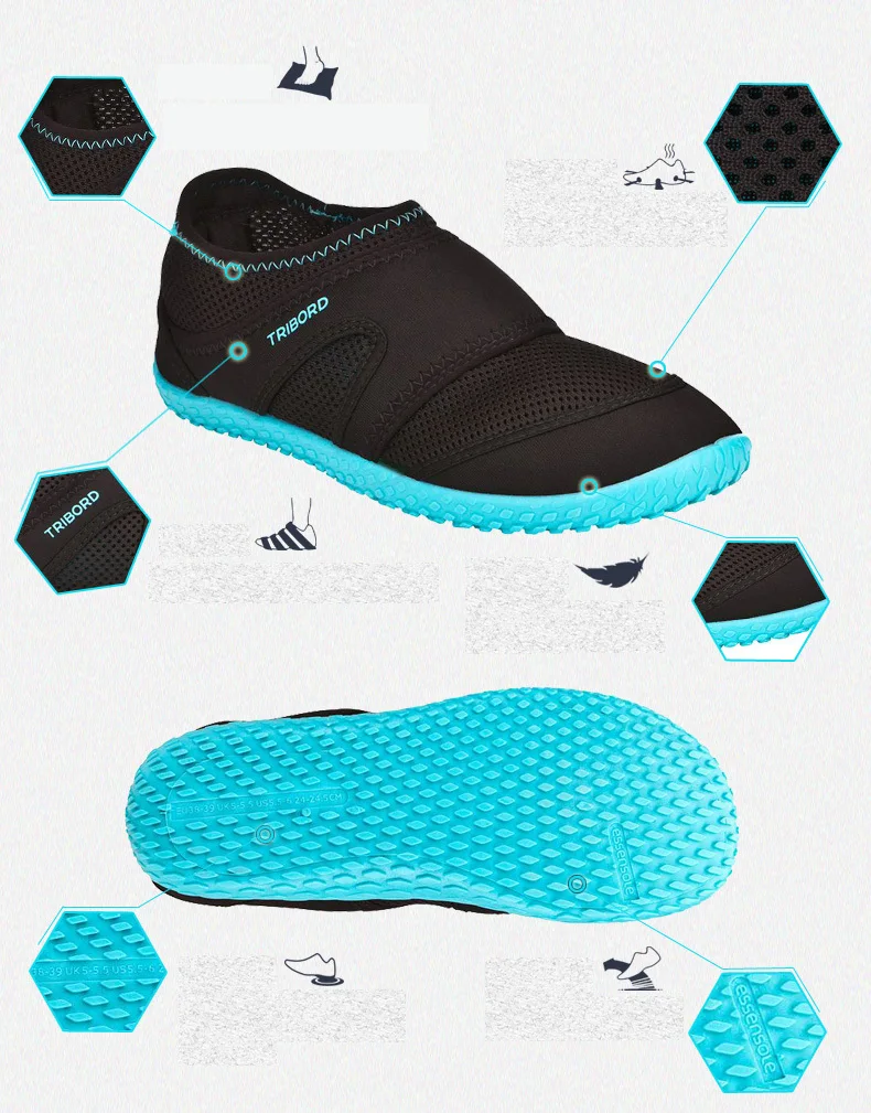 tribord aqua shoes