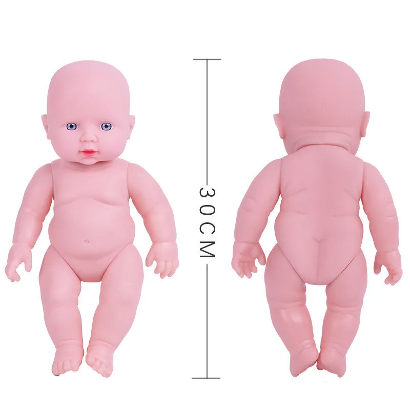 30cm Mini New Reborn Dolls Toys Full Vinyl Doll Handmade Kid's Toys Lifelike Alive Babies Toys Kids Birthday gift (3)