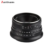 7artisans 25mm / F1.8 Prime Lens to All Single Series for Sony E Mount /Canon EOS-M Mount/Fuji FX Mount /M43 Panasonic Olympus