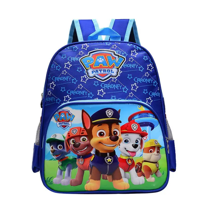 

Paw Patrol Bag Cartoon Action Figure Skye Everest Marshall Ryder Chase Print Cute Anime Backpack Kindergarten Children Toy Bag