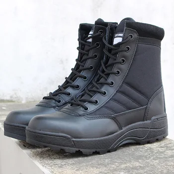 

Men Winter Outdoor Travel Military Boots Assault Tactical Boots Sneakers Male Special Forces Non-slip Wear Sports Desert Boots