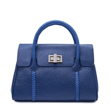 Женские сумки из натуральной коровьей кожи, женские сумки из натуральной кожи, сумки-мессенджеры высокого качества, дизайнерские Роскошные брендовые сумки синего цвета