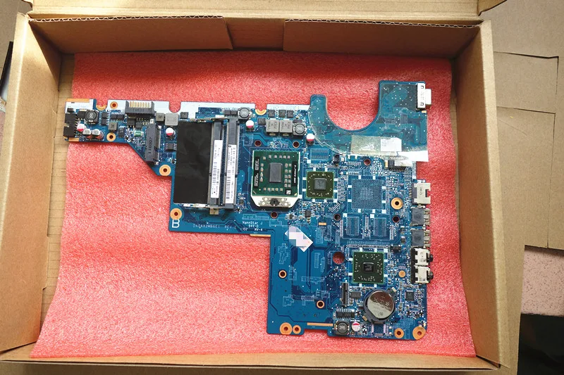592808 001 материнская плата для ноутбука HP Compaq G42 CQ42 G62 CQ62 Socket s1 DDR3 с бесплатной