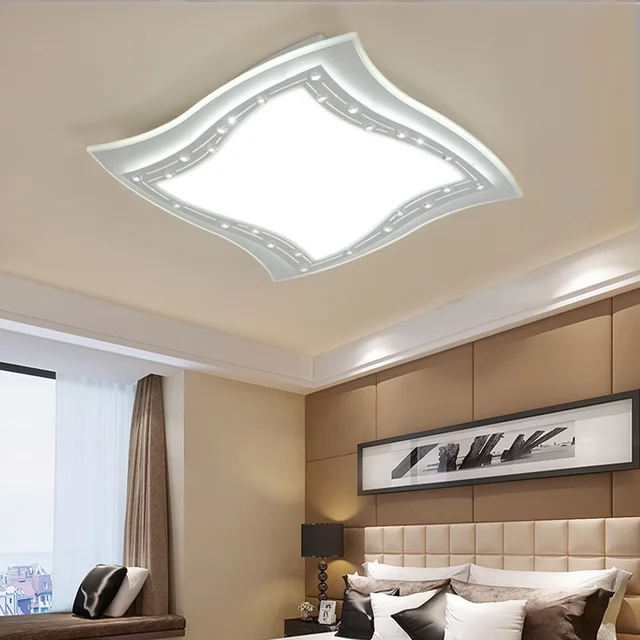 Special Offers Slim and simple modern LED acrylic Ceiling light living room bedroom study commercial lighting ceiling lamp AC90-260V