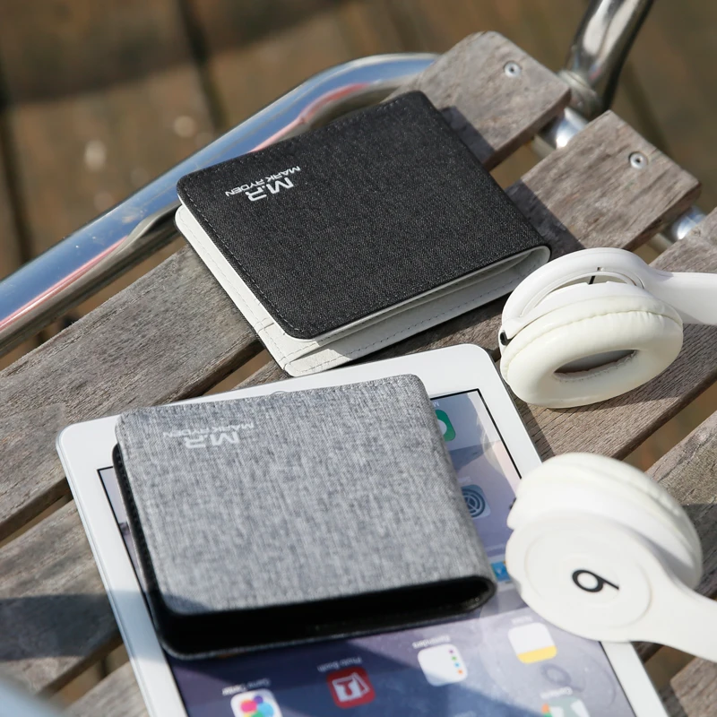 Skup 2019 mark ryden Men portfel męski Fashion Casual Style portfel etui na karty wiele kieszeni torebka dla mężczyzn