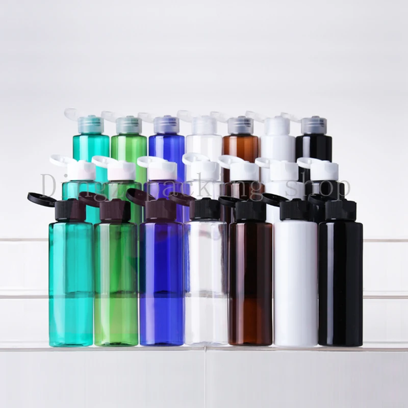 Download Wholesale 50pcs 100ml Flip top cap PET perfume bottles ... Yellowimages Mockups