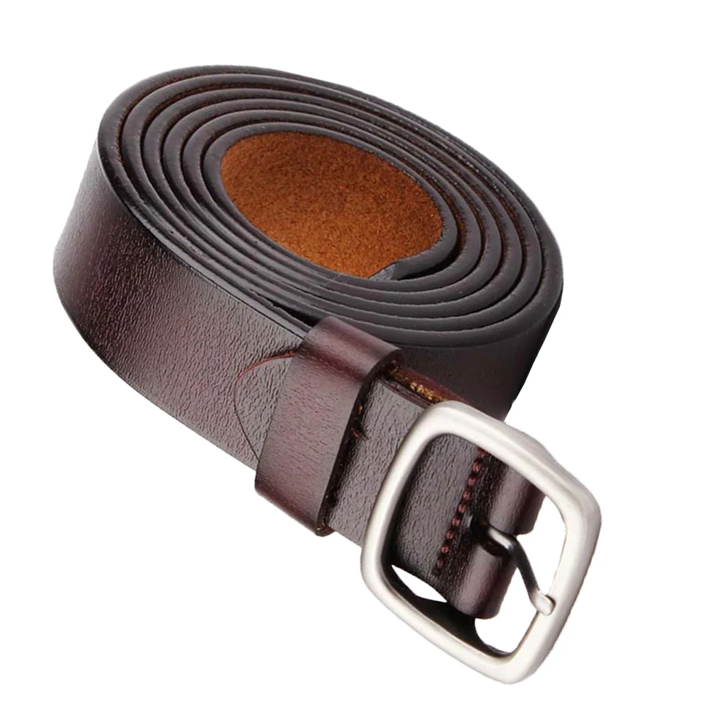 Женский Повседневный ремень с пряжкой, кожаный пояс для брюк, модные ...