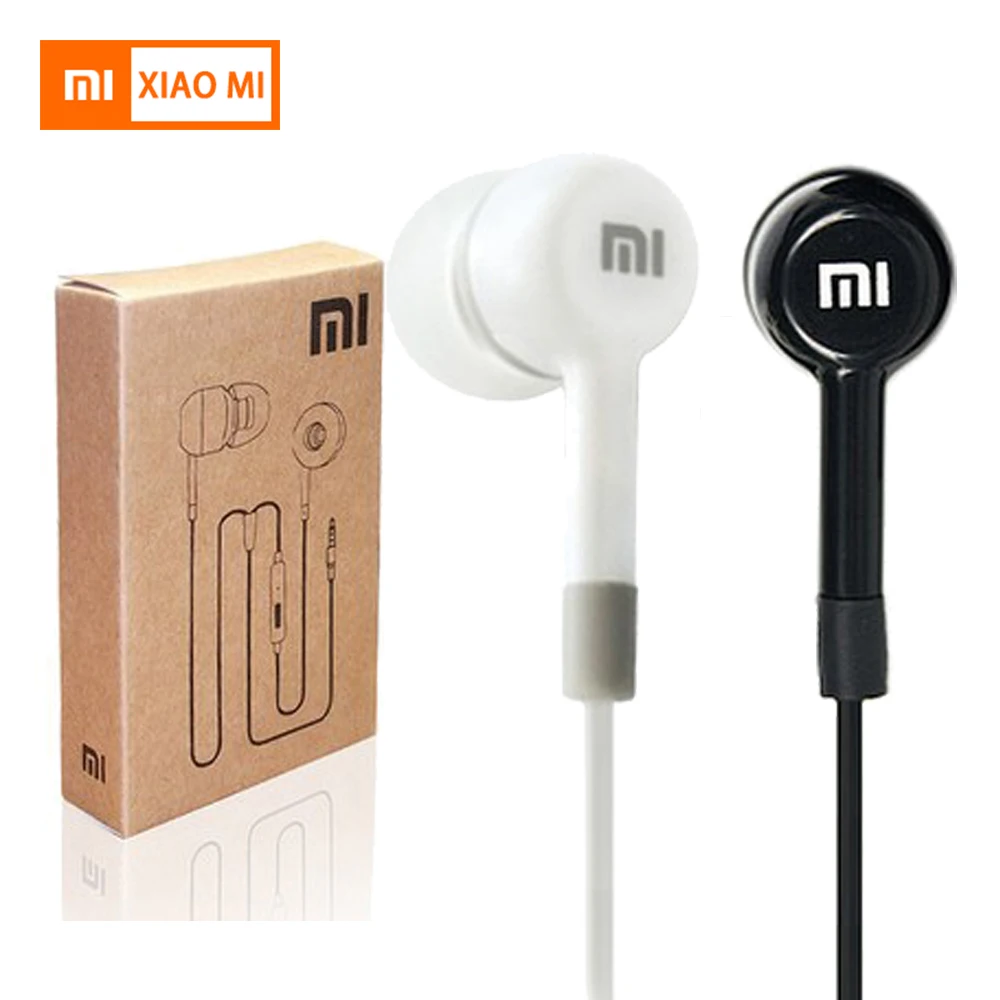 

HD Hifi Earphone Gift Xiaomi 2 Mi In-Ear Wired Control With MIC 3.5mm AUX For Huawei Xiaomi mi A1 Redmi Sony Samsung Smartphone