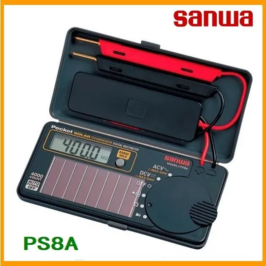 SANWA Solar Charge Battery Digital Multimeter PS8Ain Instrument Parts