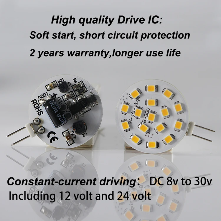 G4 2W 12v to 24v light 4