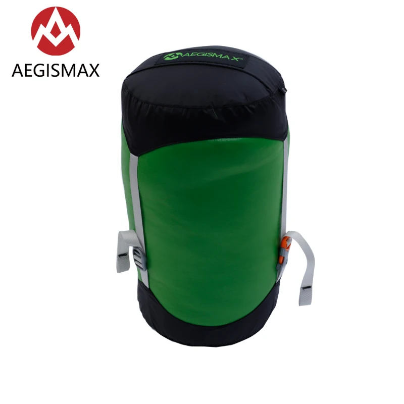 Online Aegismax Kantong Tidur Outdoor Pack Kompresi Karung Barang Tahan Air Penyimpanan Tas Kantong Tidur Aksesoris